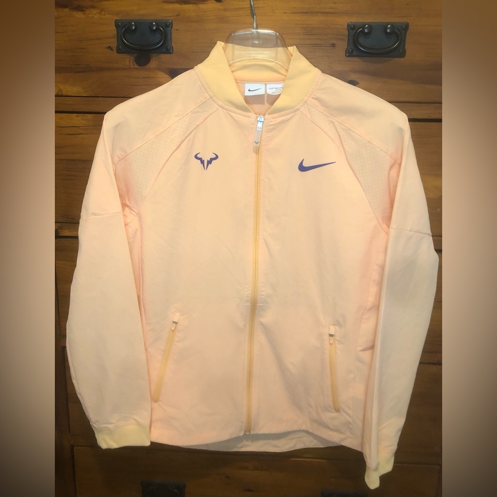 Nike Rafa Nadal Player Exclusive Dri-Fit Tennis Jacket Men’s Size M custom Fit